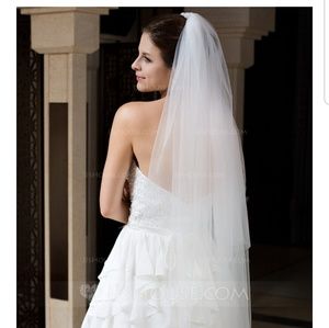 Long wedding veil